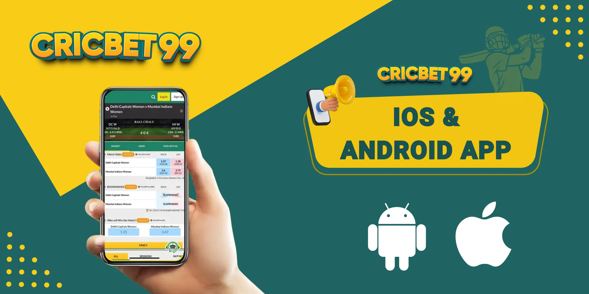 ios and android app cricbet99