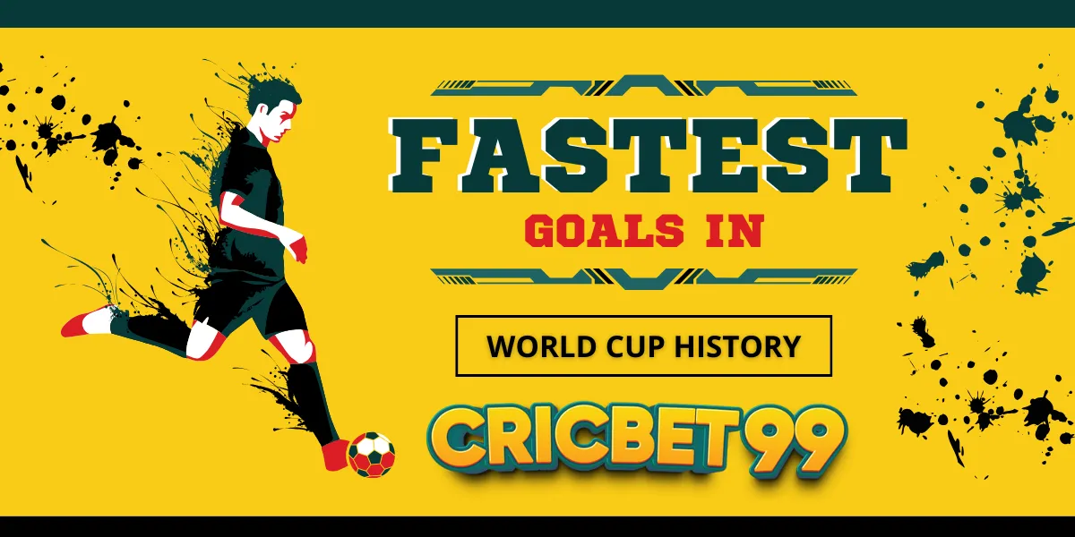 fastest goals in world cup history