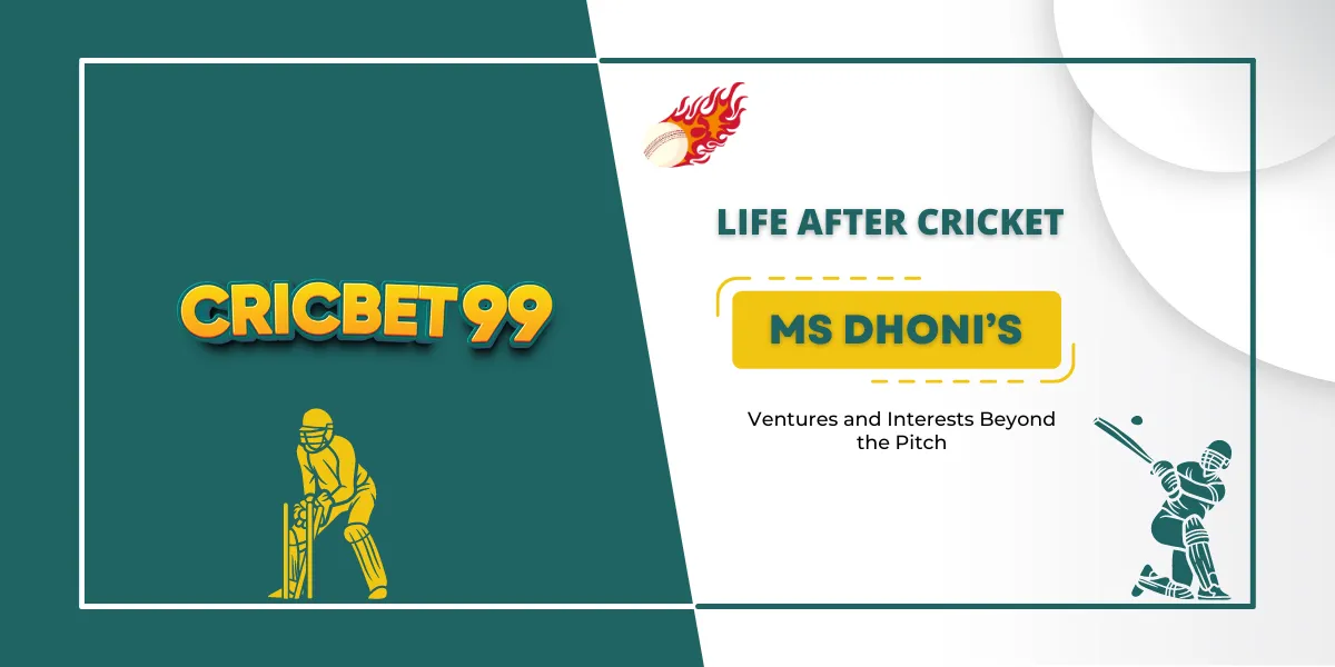 life after cricket ms dhoni ventures and interests beyond the pitch