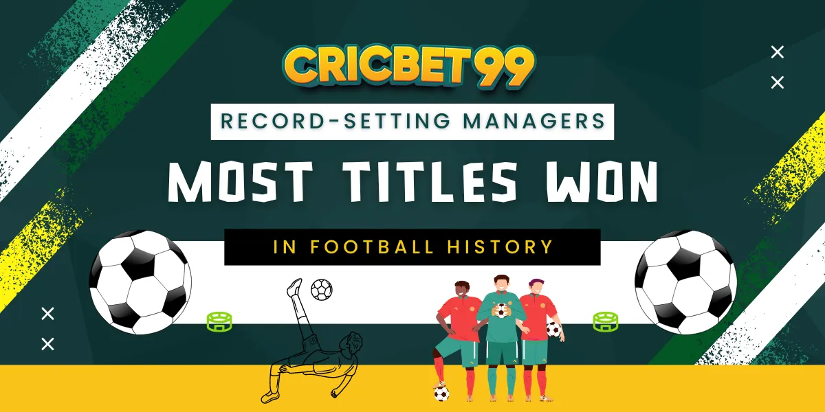 record setting managers most titles won in football history